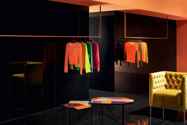 Универсальная плитка (керамогранит) Tubadzin Amber Vein POL 274.8x119.8 см