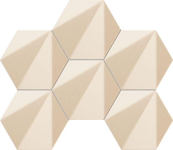 ÐÐ°ÑÑ‚ÐµÐ½Ð½Ð°Ñ Ð¼Ð¾Ð·Ð°Ð¸ÐºÐ° Tubadzin Chenille beige hex 28.9x22.1 ÑÐ¼