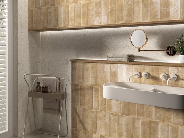 Настенная плитка Mainzu Village coral 10x30 см