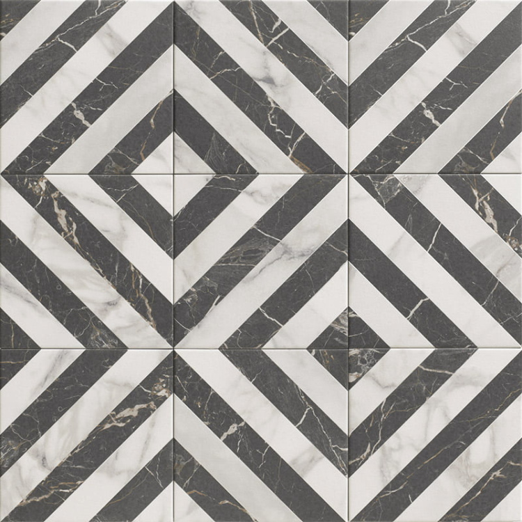 Универсальная плитка (керамогранит) Mainzu Versailles Dark 20x20 см