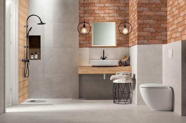 Настенная плитка Arte Entina graphite 29,8x59,8 см