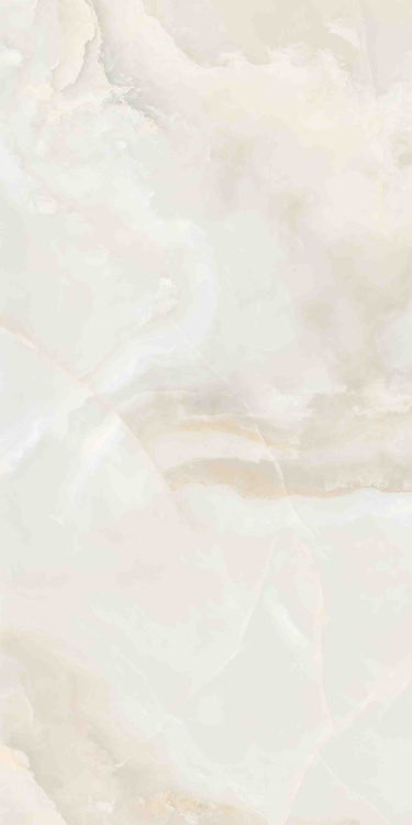 Универсальная плитка (керамогранит) Ennface Onix Cream Glossy 120x60 см