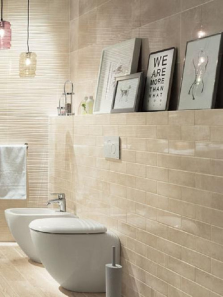 Настенная плитка Arte Estrella bar beige 7.8x23.7 см