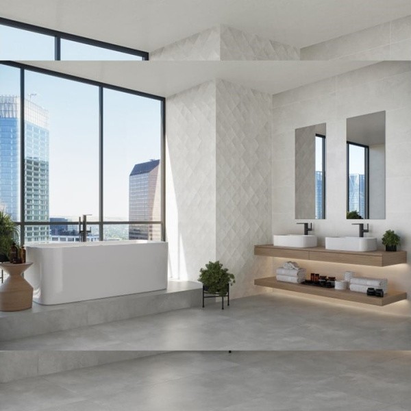 Универсальная плитка (керамогранит) Alaplana Rohe Snow MAT 120x59.5 см Универсальная плитка (керамогранит) Alaplana Rohe Snow MAT 120x59.5 см