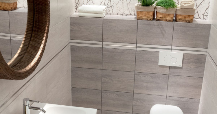 Настенная плитка Domino Inverno grey 36x25 см