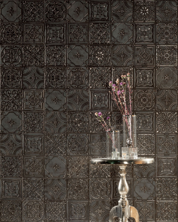 Настенный декор Tubadzin Tinta platinum mix 14,8x14,8 см Настенный декор Tubadzin Tinta platinum mix 14,8x14,8 см