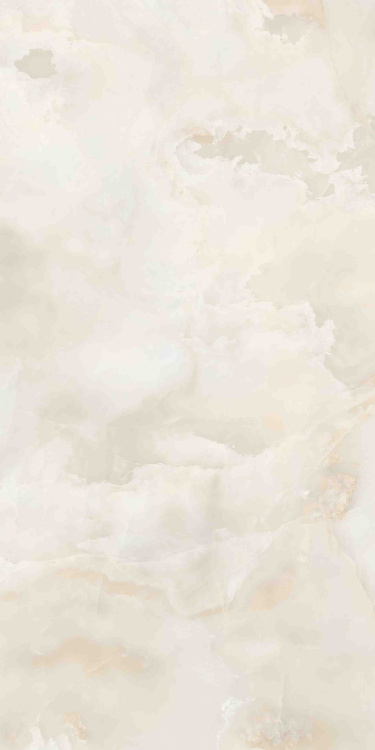 Универсальная плитка (керамогранит) Ennface Onix Cream Glossy 120x60 см