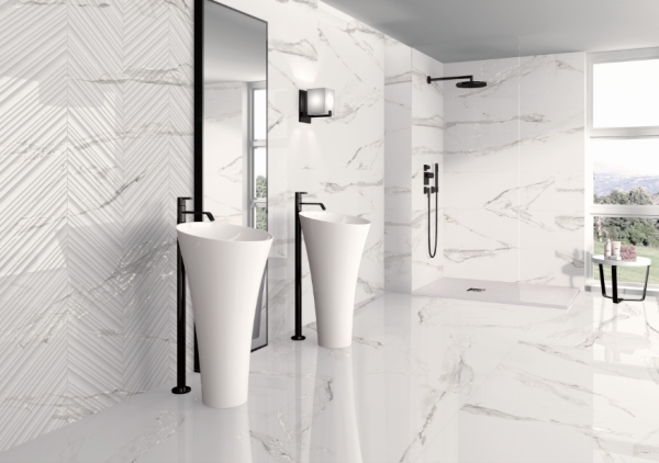 Настенная плитка Ibero Selecta Carrara White Plus 40x120 см