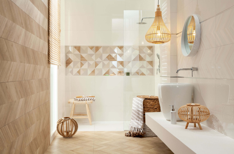 Универсальная плитка (керамогранит) Arte Blanca wood 59,8x59,8 см