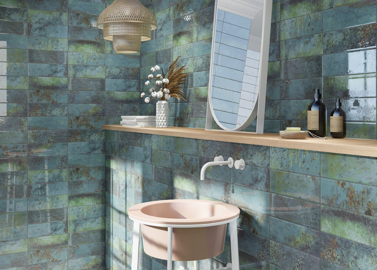 Настенная плитка Mainzu Bellagio Smeraldo 10x30 см