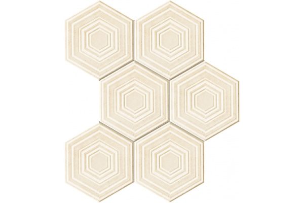 Настенная мозаика Solei ecru 221x298 mm