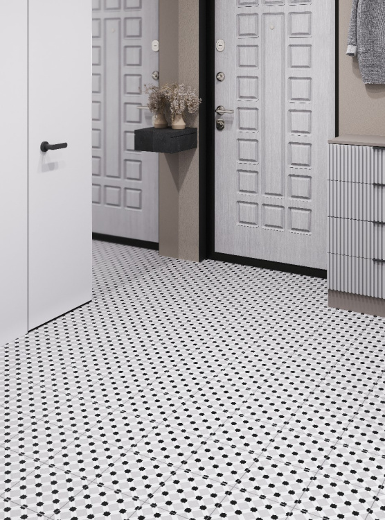 Напольная плитка (керамогранит) Staro Rondo Grey Matt 60x60 см