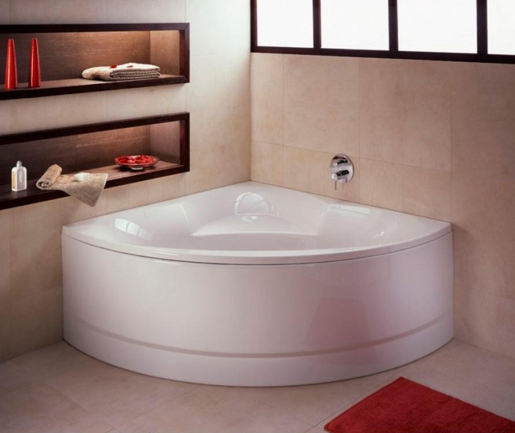 Ванна угловая Kolo Relax 150х150 см в комплекте с ножками