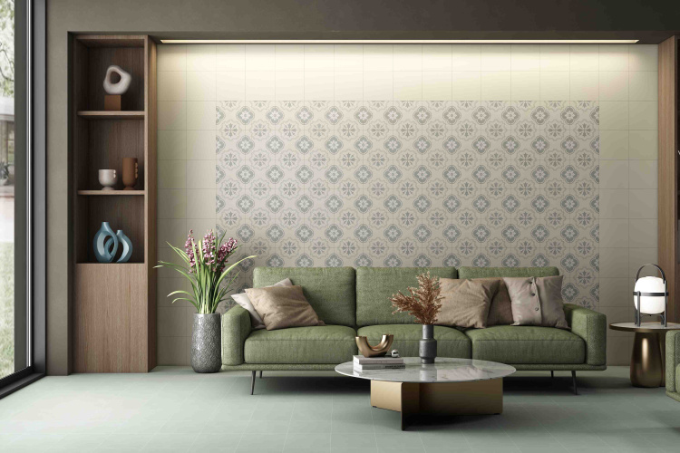 Универсальная плитка (керамогранит) Ennface Corsica Beige Matt 20x20 см