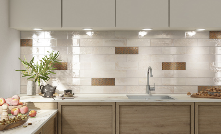 Настенная плитка Mainzu Bellagio Bianco 10x30 см