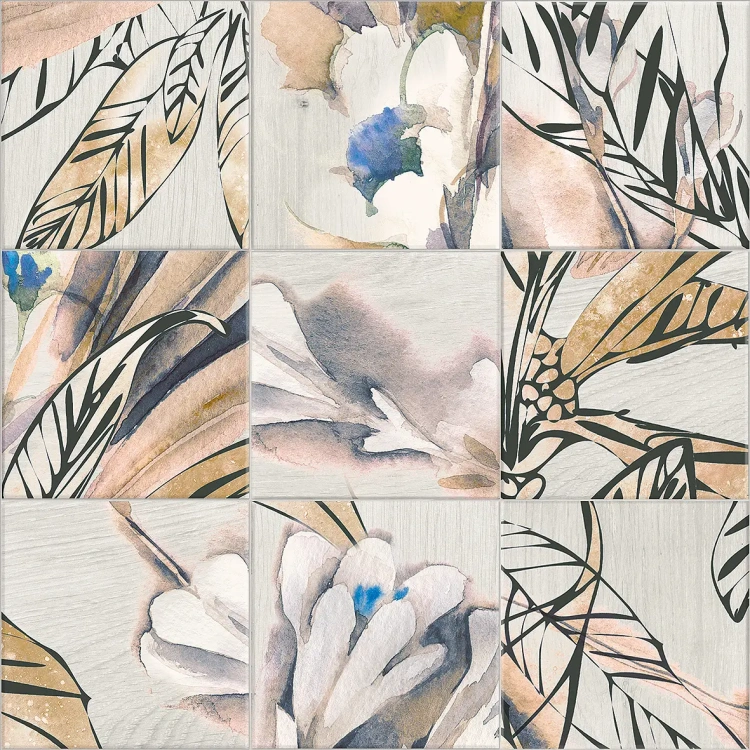 Универсальный декор из керамогранита Mainzu Decor Autumn Leaves 20x20 см
