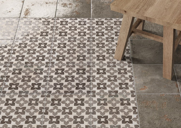 Универсальная плитка (керамогранит) Mainzu Meraki Decor Soul Black 20x20 см