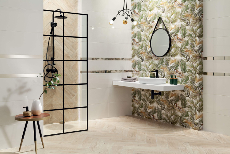 Настенная плитка Arte Velvetia white 30,8x60,8 см