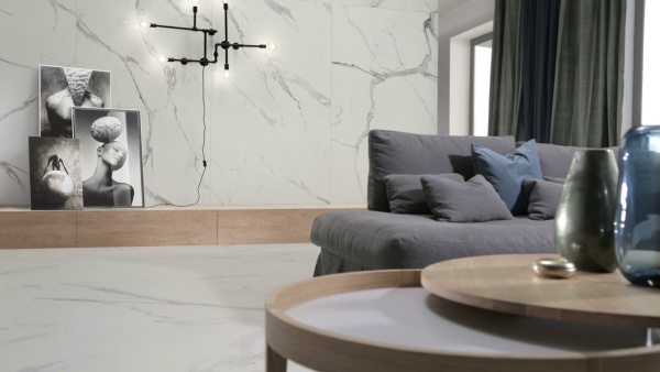 Универсальная плитка (керамогранит) Tubadzin Pietrasanta MAT 59.8x59.8 / 1 см