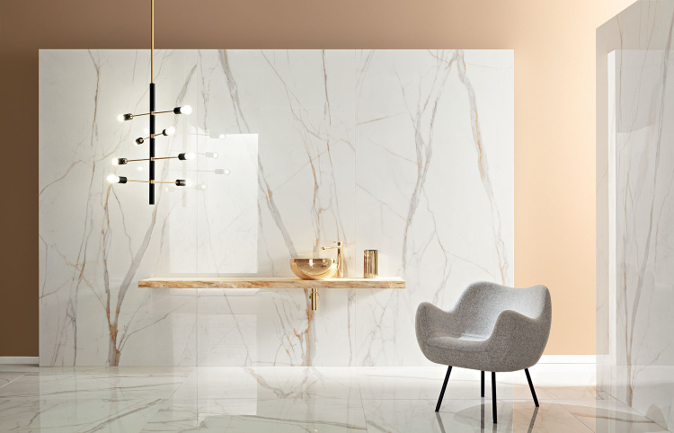 Универсальная плитка Tubadzin Marmo d'Oro POL 79,8x79,8 см