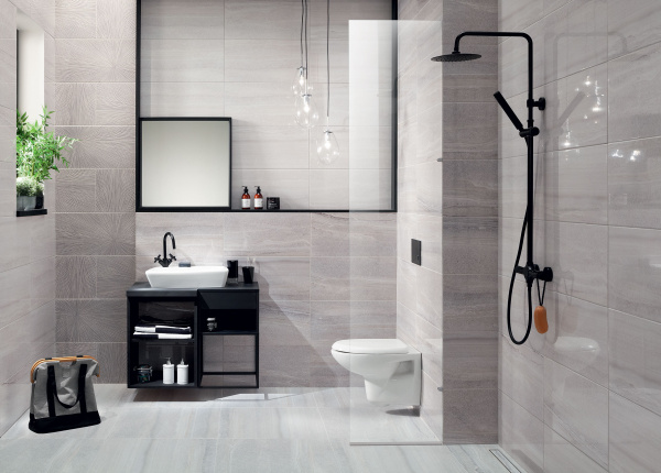 Настенная плитка Domino Artemon grey 30,8x60,8 см