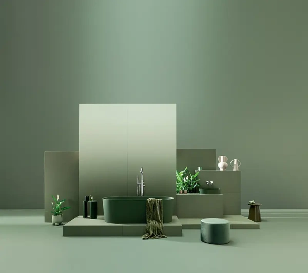 Универсальная плитка (керамогранит) Tubadzin Cielo e Terra Verde MAT 274.8x119.8 см