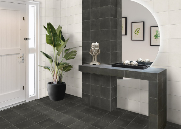 Универсальная плитка (керамогранит) Maiznu Nostalgy white 20x20 см