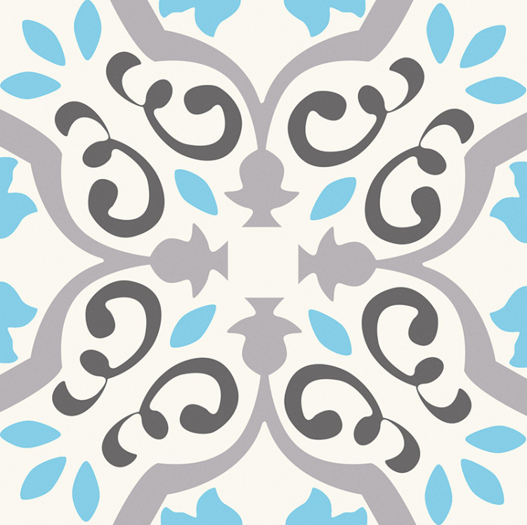 Настенный декор (20 разных дизайнов в одной упаковке) Tubadzin Patch White 22.3x22.3 см