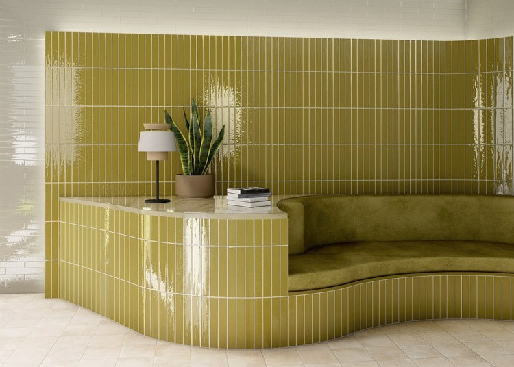 Настенная плитка Mainzu Sidney Olive v5x30 см