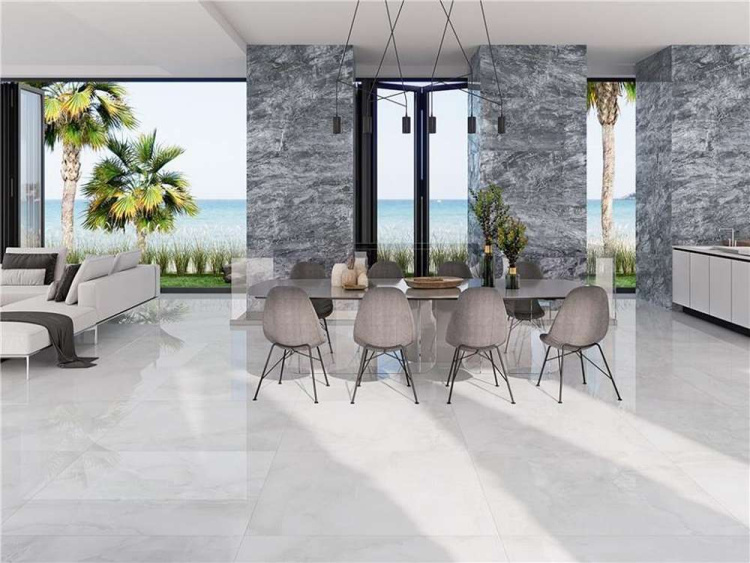 Универсальная плитка (керамогранит) Alaplana Bibury white POL 120x59.5 см Универсальная плитка (керамогранит) Alaplana Bibury white POL 120x59.5 см