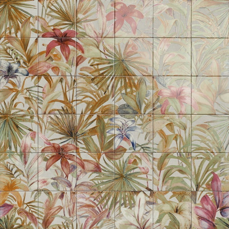 Универсальный декор (из керамогранита) Maiznu Mahon Mural Bangkok 90x90 см