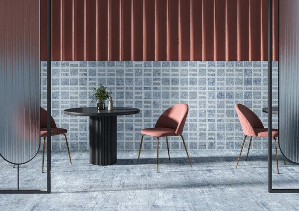 Универсальная плитка (керамогранит) Aparici Milano Blue Natural 49.75x99.55 см