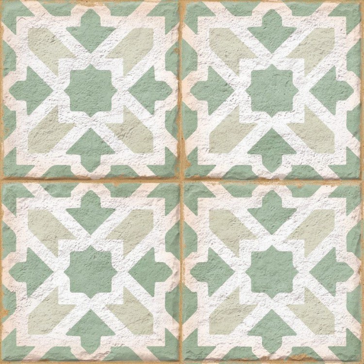 Универсальная плита (керамогранит) Ennface Morocco Mınt Matt  20x20 см