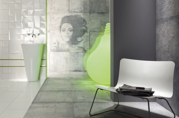 Настенная плитка Tegel Weiss 5 148x148 / 12,8mm