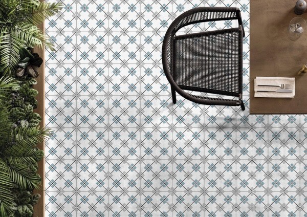 Универсальная плита (керамогранит) Ennface Ponza Romb Matt 20x20 см