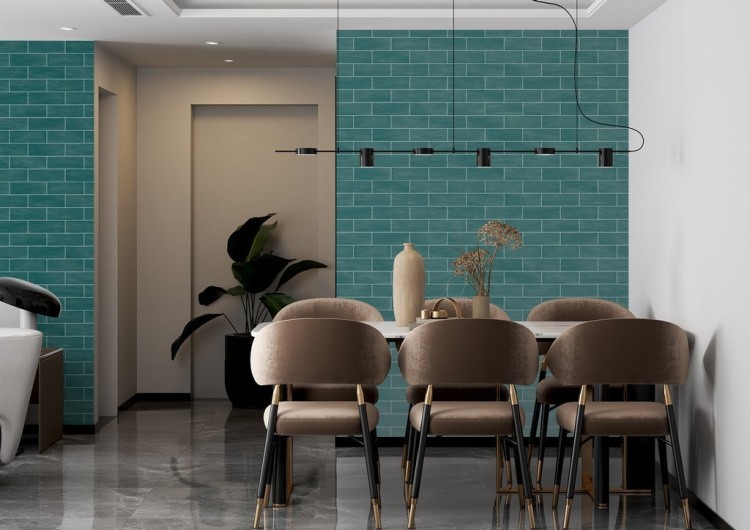 Универсальная плитка (керамогранит) Ennface Camelot Fern MATT 7.5x22.5 см