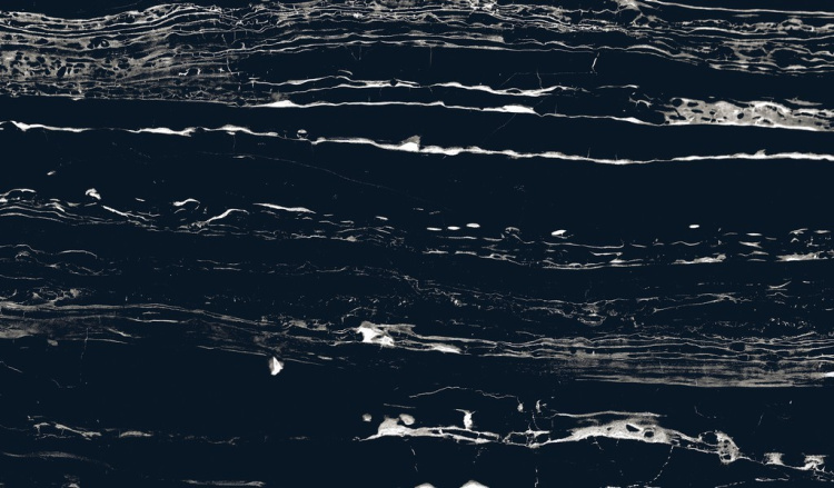 Универсальная плитка (керамогранит) Ennface Black Marquina Matt 160x80 см