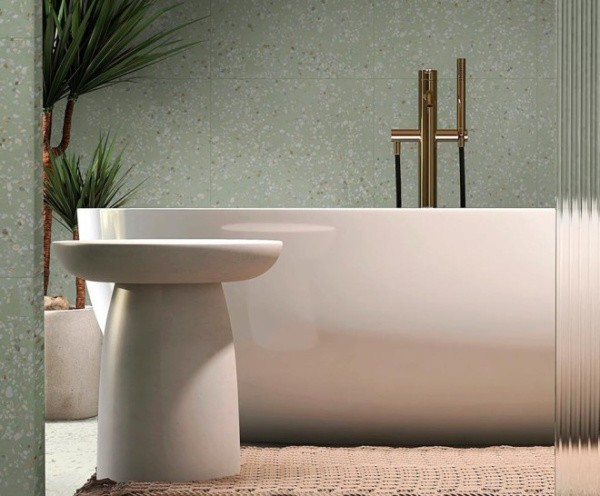 Универсальная плитка (керамогранит) Aparici Trendy Green Natural 59.55x59.55 см