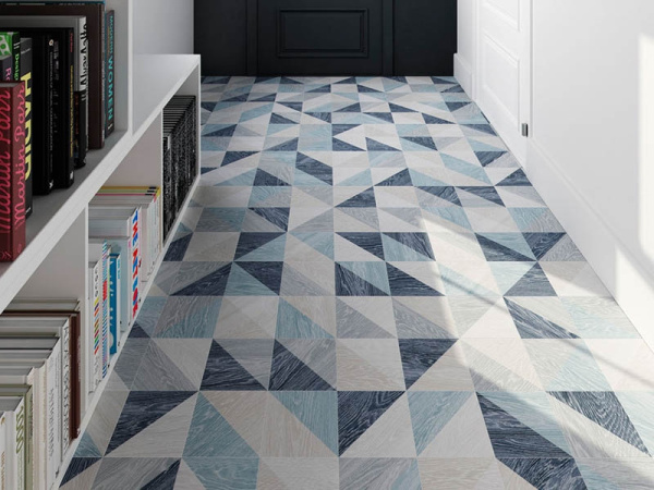 Универсальная  плитка Gayafores Melange Blue 33,15x33.15 см