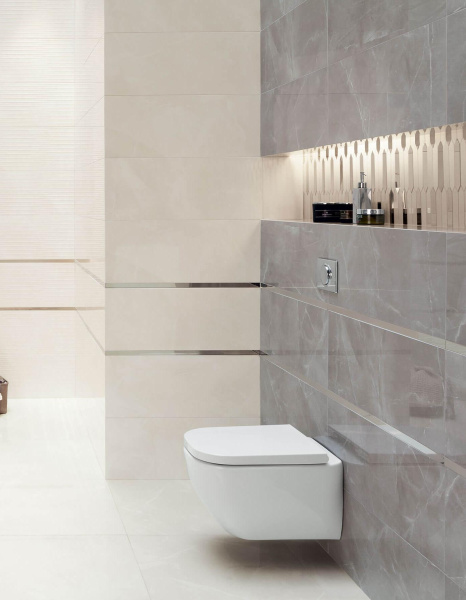 Настенная плитка Arte Vezin grey 29,8x74,8 см