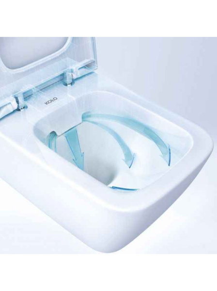 Унитаз подвесной безободковый Kolo TRAFFIC RIMFREE без сиденья