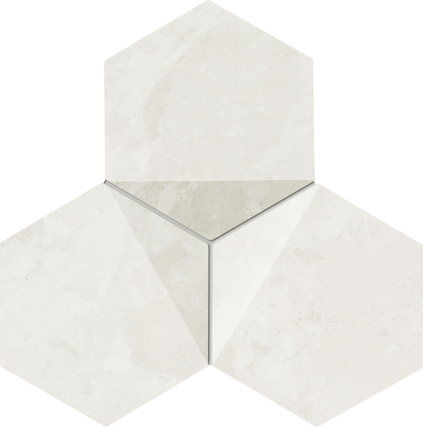 Настенная мозаика Tubadzin Scoria white 19,2x16,5 см
