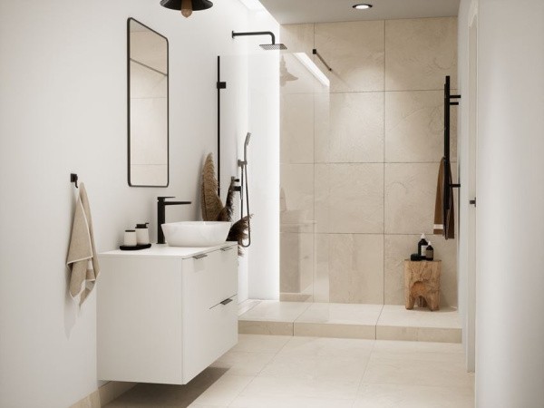 Напольная плитка (керамогранит) Tubadzin Grand Cave Ivory LAP 59.8x59.8 см