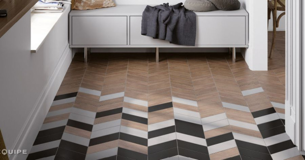 Настенная плитка Chevron Crema Mate R 52 x 186 mm