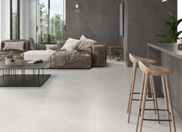 Универсальная плитка (керамогранит) Azuvi Storm White 90x90 см Универсальная плитка (керамогранит) Azuvi Storm White 90x90 см