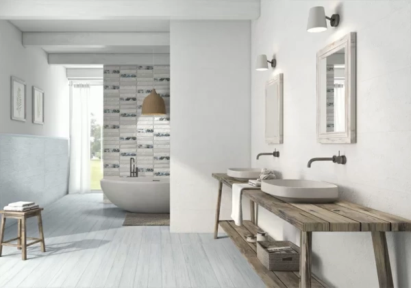 Настенная плитка Ibero Mediterranea white 29x100 см