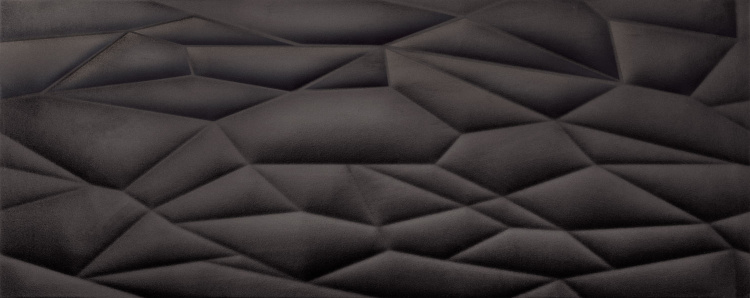 Настенная плитка Mitaka Black STR 748x298 / 10mm